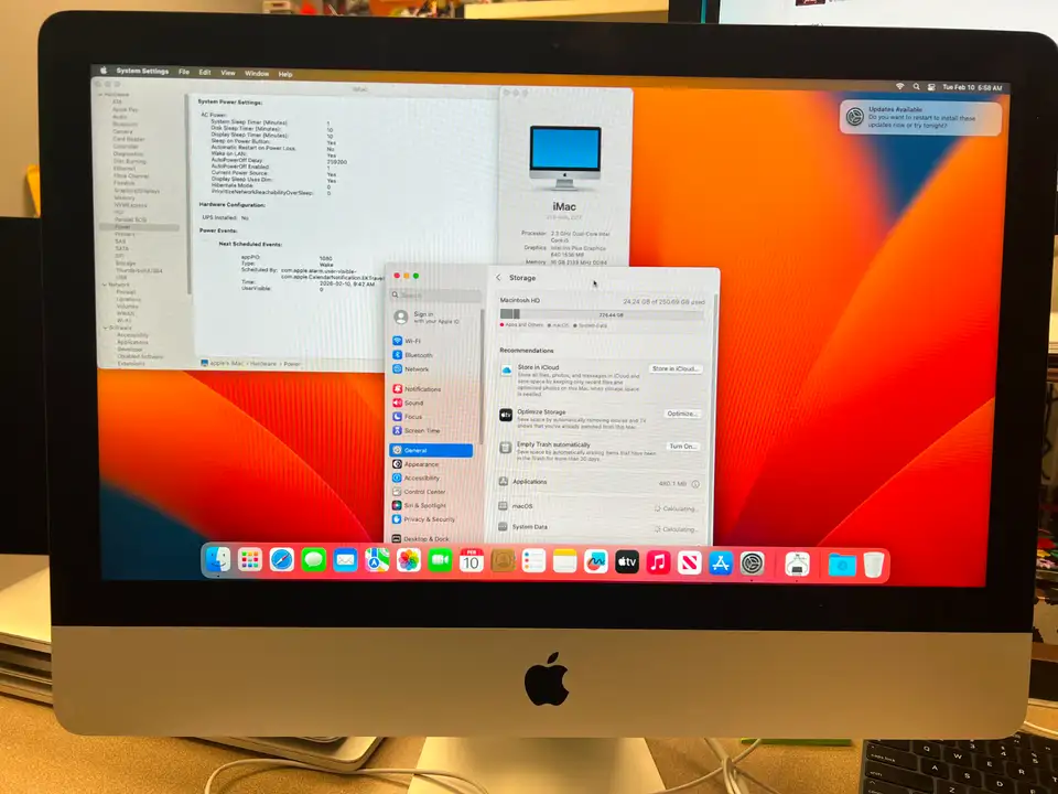 iMac Retina 4K 21.5 inch 2017