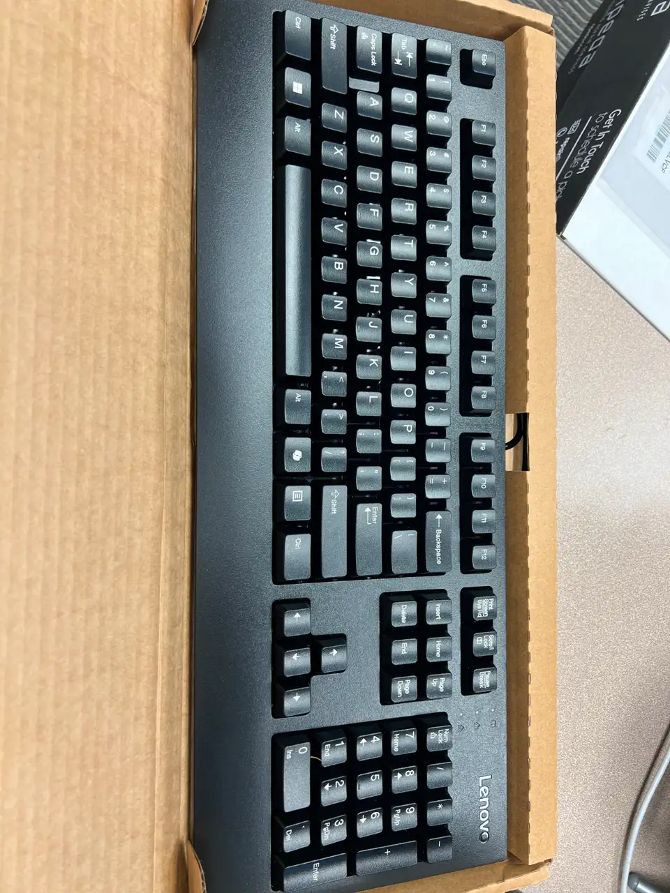 Lenovo Wired Keyboard with Numeric Pad